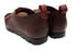 【arui_toe 3955BL ブルーレッド】本革コンフォートモカシンデッキシューズ